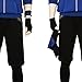 Men's Pokemon Go Blue Hoodie Trainer Team Valor Instinct Mystic Costume Large