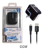 HTC DROID INCREDIBLE Wall Charger / HTC EVO 4G / HTC ARIA Dual USB Home Cha ....