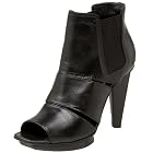 BCBGMAXAZRIA Women's Ebbe Peep Toe Bootie