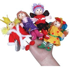 Childrens Toyshop  Toys : Fairy Finger Puppet