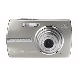 Olympus Stylus 710 7.1MP Ultra Slim Digital Camera with 3x Optical Zoom (Silver)