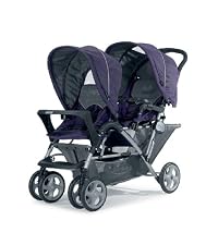 Graco Stadium Duo Tandem Pushchair - Midnight