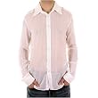 D&G, Dolce & Gabbana long sleeve white shirt. DGM3094