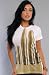 Cardboard Robot The Depleted Uranium Tee in White,T-shirts for Women