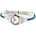 Swatch Women's Irony YSS282G Blue Leather Swiss Quartz Watch with Silver Dial