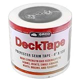 Gaco 66B Deck Tape 4-Inch-by-120-Foot Polyester Seam Tape