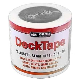 Gaco 66B Deck Tape 4-Inch-by-120-Foot Polyester Seam Tape