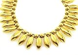 Estate 22k Gold Art Retro Necklace