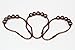 nikkouware Shower Curtain Rings (Oil Rubbed Bronze)