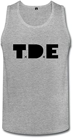 ZhiTian Men's Tde Tank Tops - M HeatherGray