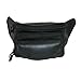 Winn Harness Leather Large Fanny Pack. Black. Brown, Cognac & Blk Faux Croc