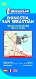 San Sebastian City Plan (Michelin City Plans)