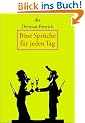 B�se Spr�che f�r jeden Tag: 366 befreiende Gedanken