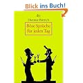 B�se Spr�che f�r jeden Tag: 366 befreiende Gedanken