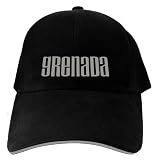 CAPS BLACK EMBROIDERY  SIMPLE WORD GRENADA 