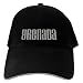 CAPS BLACK EMBROIDERY  SIMPLE WORD GRENADA 