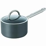 ProCook Professional Anodised Saucepan & Glass Lid 18cm / 2.7L