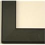 Flat Black Picture Frame - Solid Wood-New, 8x8