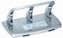 CARL 63040 40-Sheet capacity hc-340 heavy-duty 3-hole steel punch, 9/32 dia., silver