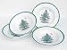Spode Christmas Tree Soup Bowls, Set of 4