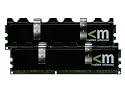 Mushkin Enhanced 996580 2x2GB XP2-6400 DDR2-800 Cas 4 4-4-4-12 2.0-2.1Volts Memory (Black)