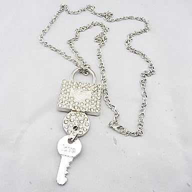 SuSy News Fashion Joker Lock&Kye Necklace Fit Lover`s Best Gift, Fashion Pendant