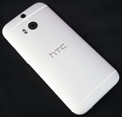 Silver HTC One 831C M8 Housing Case Back Cover Camera Lens Chassis Door OEM With Frame