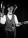Juggler Stan Cavenaugh, Wearing Derby Hat, Juggling Three Tenpins Art Photographic Po...