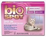 6 MONTH DOSES FRONTLINE BIO SPOT CATS 5 POUNDS AND OVER 6 MONTH DOSES FRONTLINE BIO SPOT CATS 5 POUNDS AND OVER