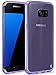 S7 Edge Case, LK Ultra [Slim Thin] Scratch Resistant TPU Gel Rubber Soft Skin Silicone Protective Case Cover for Samsung Galaxy S7 Edge (Purple)
