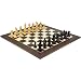 Frankfurt Ebonised Chessmen with 23.6 Inch Deluxe Wenge Board