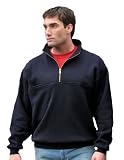 Men's React Cotton poly 1/4 zip firefighter's work shirt