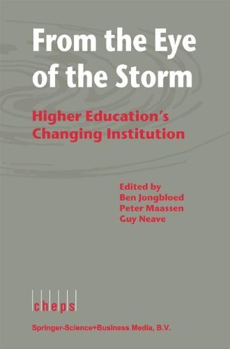 From the Eye of the Storm: Higher Education's Changing Institution