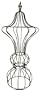 Full Crown Garden Ornament