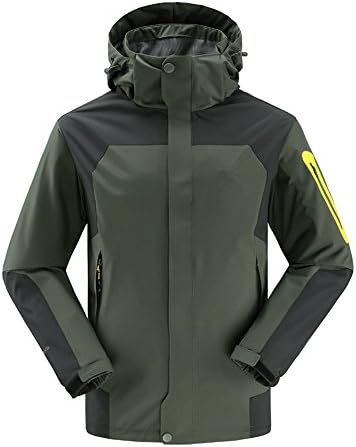 Mens 3 in1 Winter Fleece Ski Snow Outwaer // Single Spring Waterproof Jacket