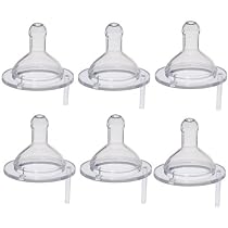 ThinkBaby Medium-Flow Anti-Colic Nipples - 6-pk.