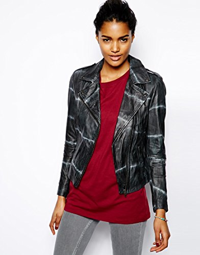 Muubaa Safi Tie Dye Leather Jacket 並行輸入品