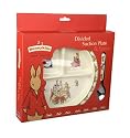Bunnykins Divided Suction Plate & Spoon By Royal Doulton