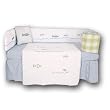 Tadpoles Boutique Farm Animals Crib Skirt
