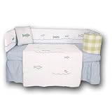Tadpoles Boutique Farm Animals Crib Skirt