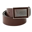 Armani Jeans brown leather belt. AJM1338