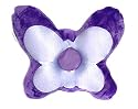 Ipod Music Speaker Pillow- Purple Butterfly Design