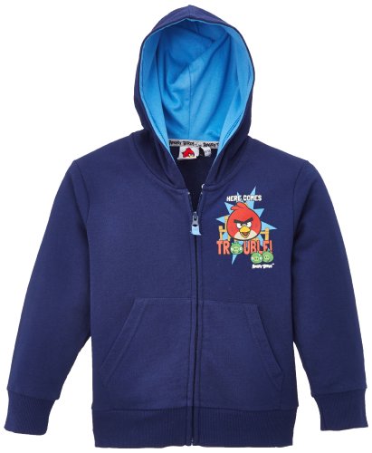 Angry birds - sweat-shirt à capuche - garçon