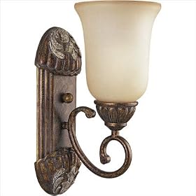 Thomasville Carmel Tuscany Crackle Wall Sconce