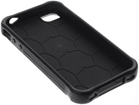 Hybrid Anti-Shock Defend Case for Apple iPhone 4 4S / Squirrel Share Your Lunch