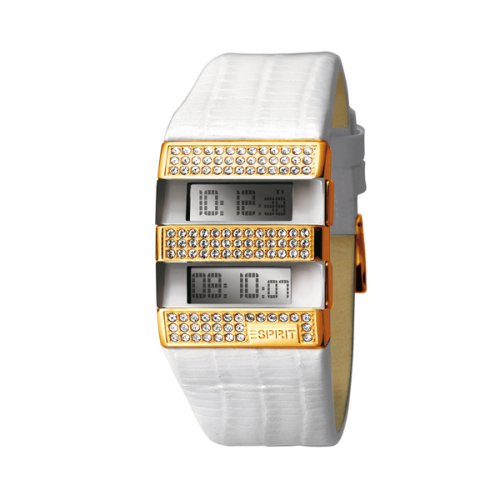 Esprit Damenarmbanduhr VISION OF GLAMOUR GOLD-WHITE 4431944