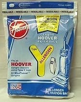 Hoover 4010100Y WindTunnel Allergen Filtration Bag