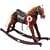 Silver Cross Rocking Horse - Brown/Ivory