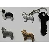 Border Collie Gold Pin
