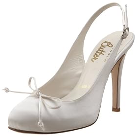 Bridal by Butter Womens Catin-B Platform Slingback